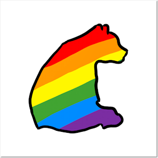 LGBT Pride Bear Posters and Art